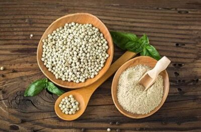 Safed Mirch White Pepper Piper Nigrum Seeds Powder - Premium Export Quality